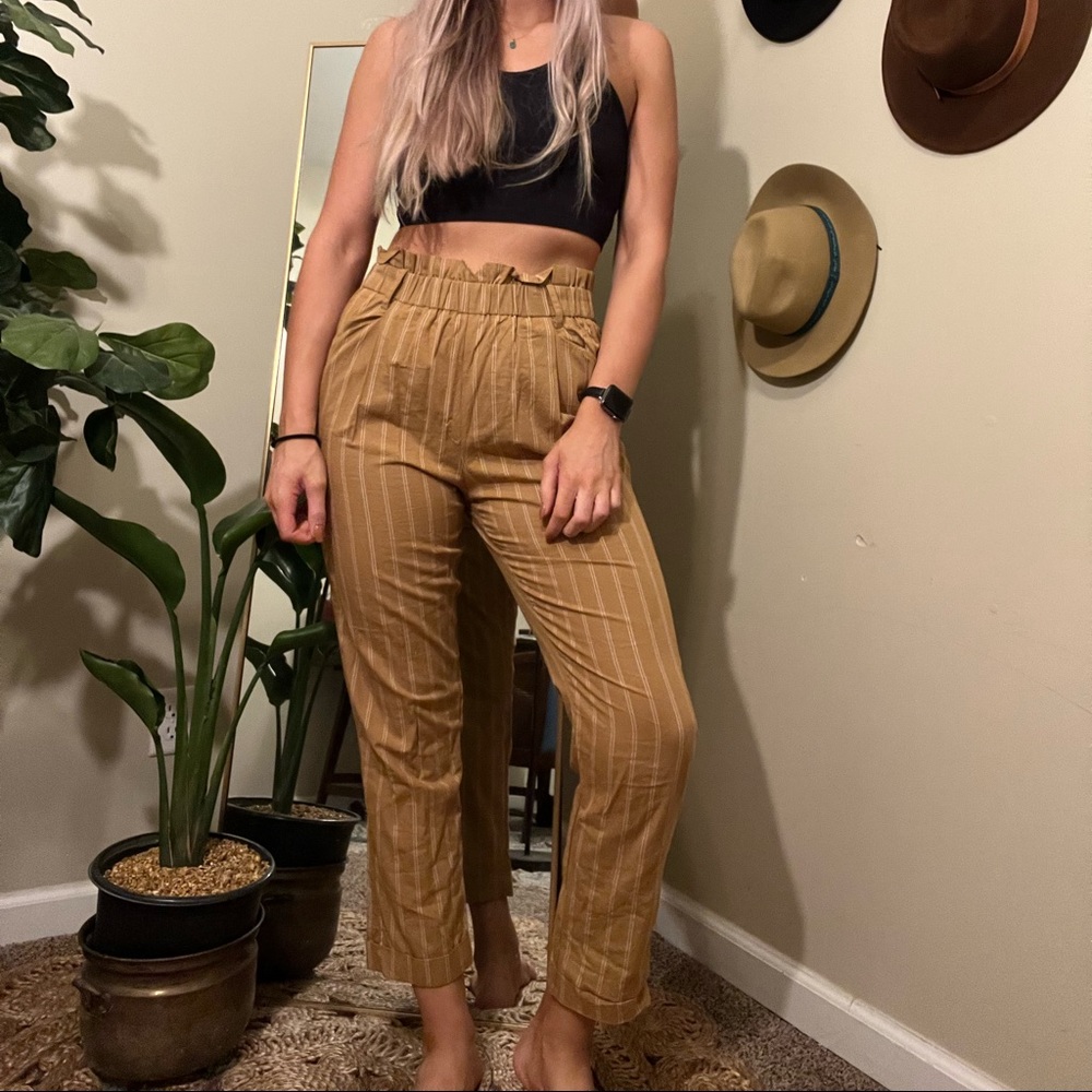 Yellow Boho Pants